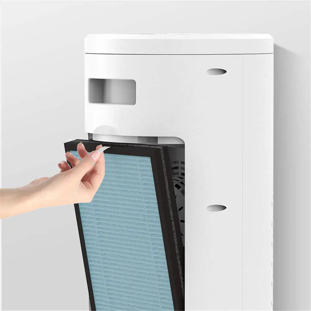 Home office negative ion air purifier hapa filter smoke dust pet hair ionizer air purifier