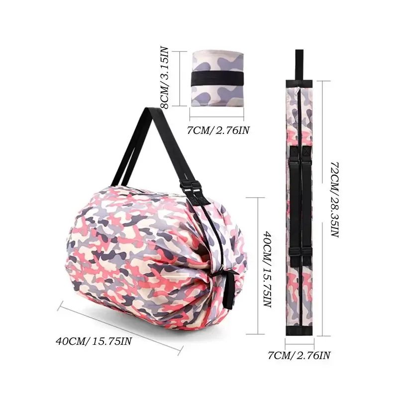 Wholesale foldable non-woven shopping bags one shoulder environmentally friendly reusable supermarkets and travel handbags