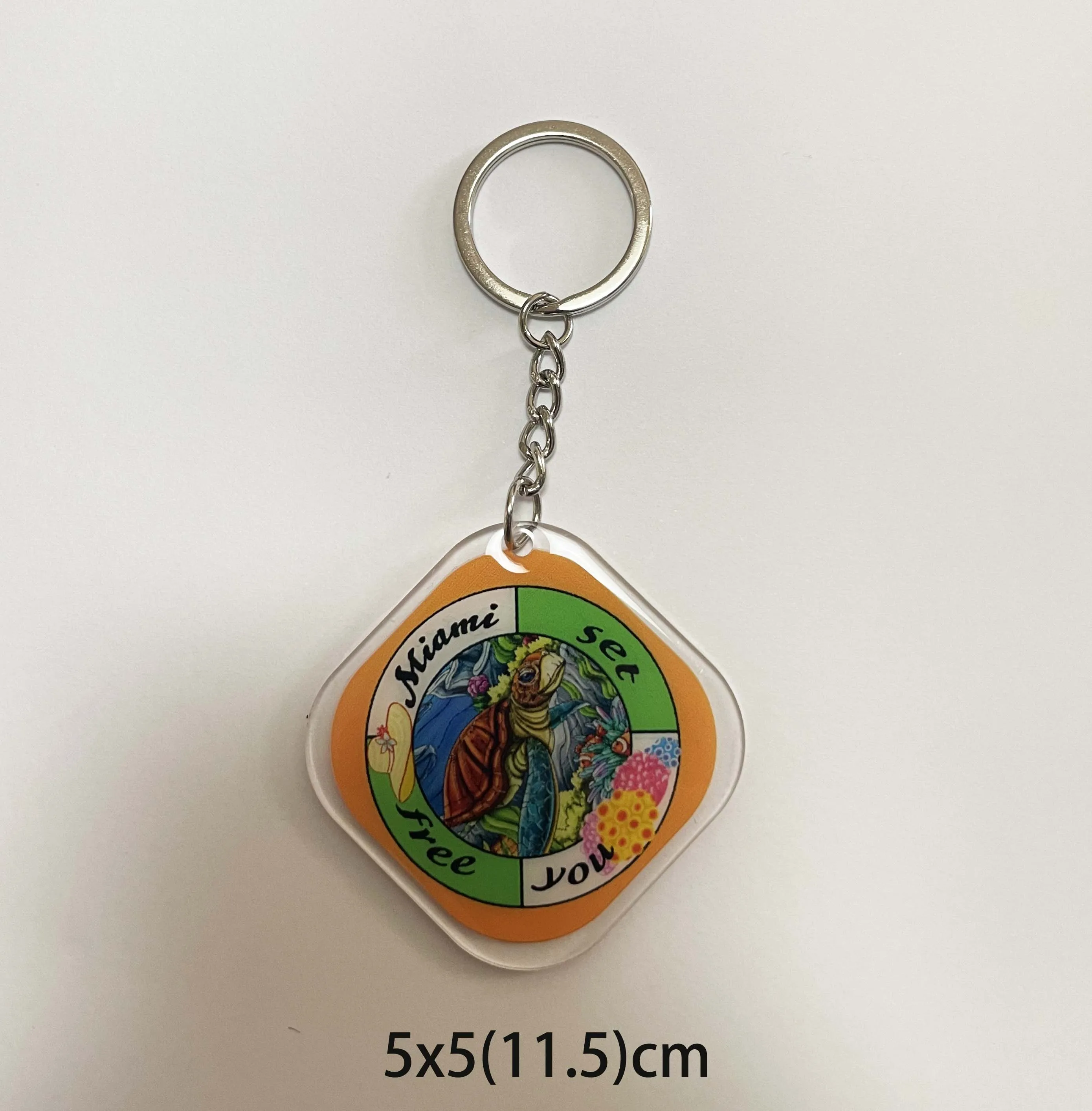 new beach tourist product shark design key chain