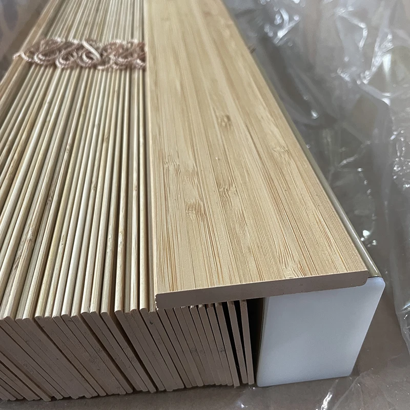 Window covering outdoor bamboo blind curtain faux wood blinds