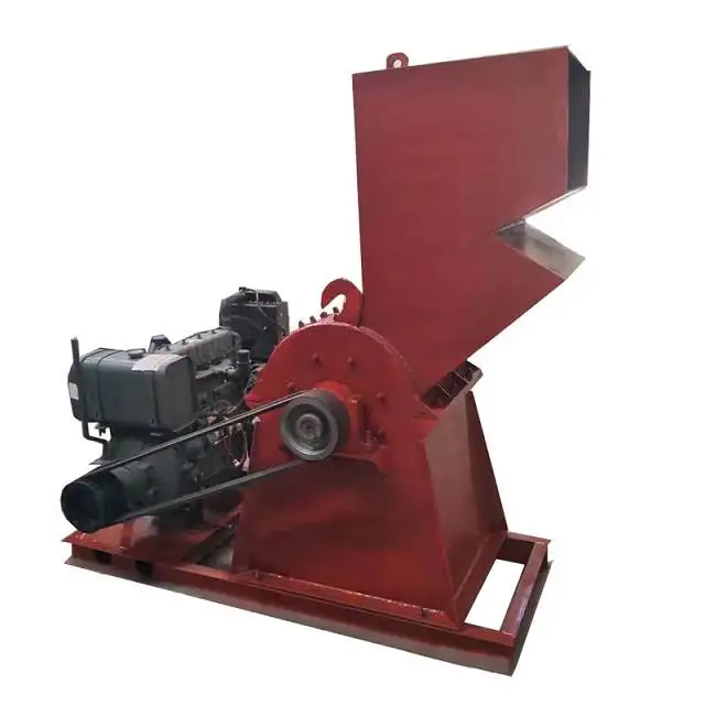 Industrial Small Multifunction Waste Wood Old Paint Bucket Scrap Metal Pulverizer/double Shaft Paper Shredder Recycling Machine