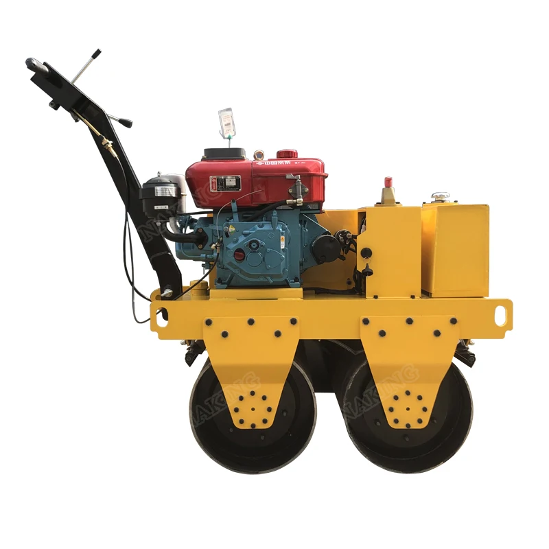 2 Ton Compactor Vibratory Double   Drum Road Roller