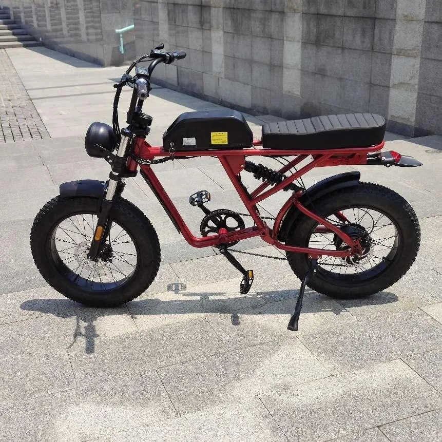 Hot selling retro vintage style USA off-road fat tyre high power cruiser electric bike motorcycles ebike