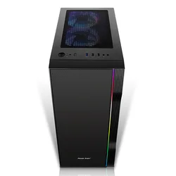 ES300 new design full side transparent desktop pc computer case