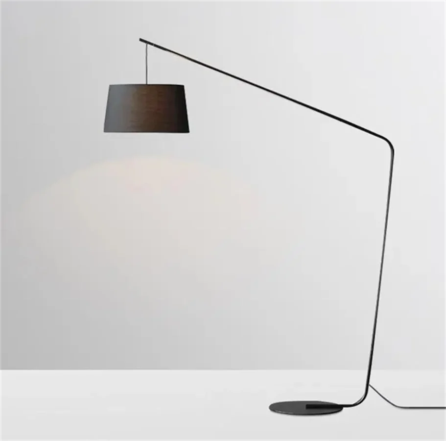 Character Sofa Hotel Woven Rattan Decorative Lamps Standing Creative Led Modern Floor Lamp