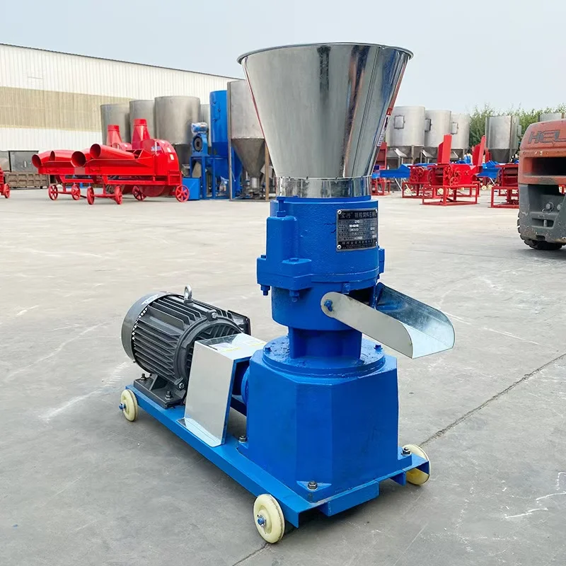 Pellet mill pelletizer machine for animal feeds wood pellet making machine/small mini pellet machine