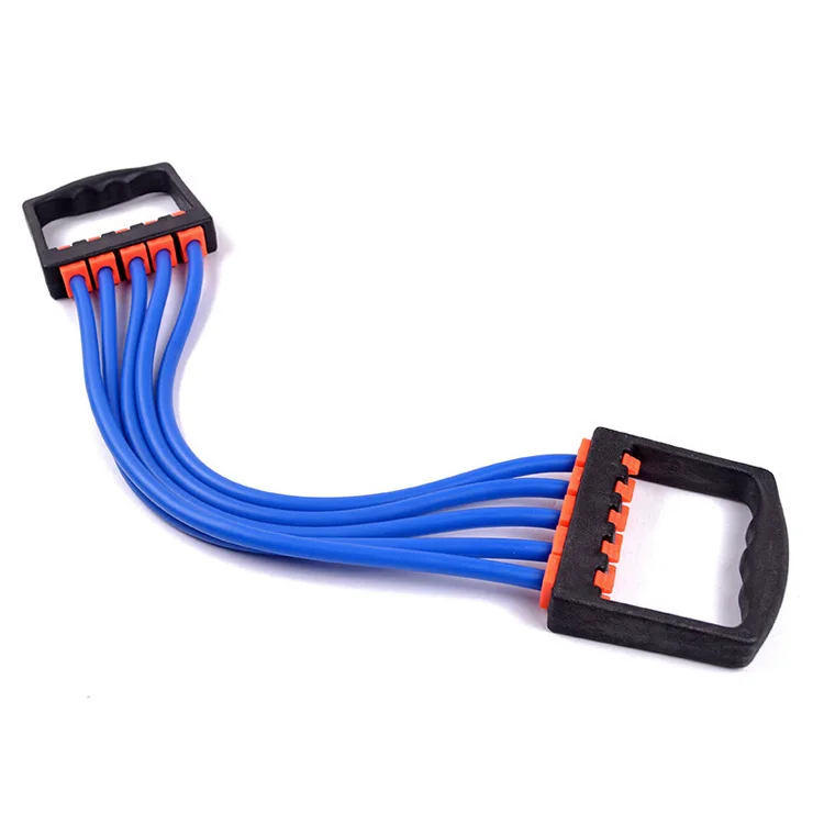 Fitness indoor home rubber tension band fitness yoga exercise resistance band chest expander stretching band