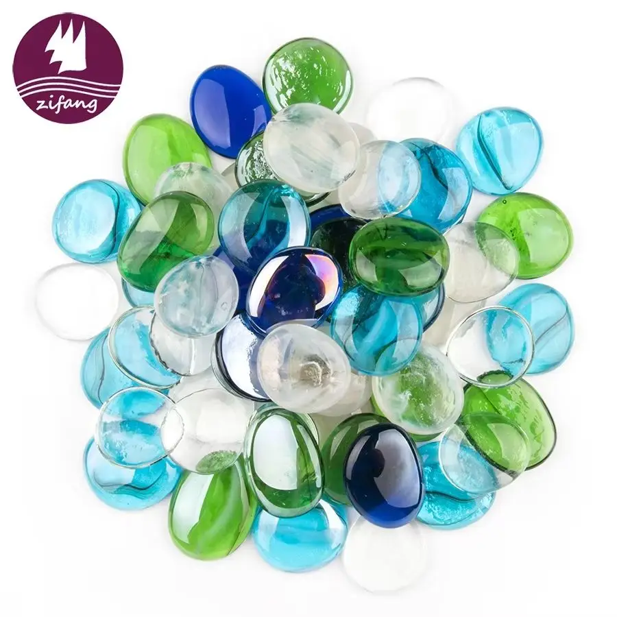 Wholesale High Quality Seed Fish Tank Exquisite Fish Tank Stones Decor Craft Crystal Beads Glass Gemstone for Aquarium Decor