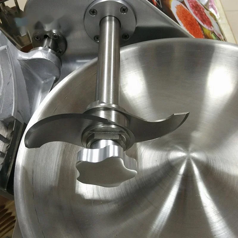 High speed meat bowl cutter machine  chopper machine  vegetable and meat bowl cutter for seasoning sausage meat filling