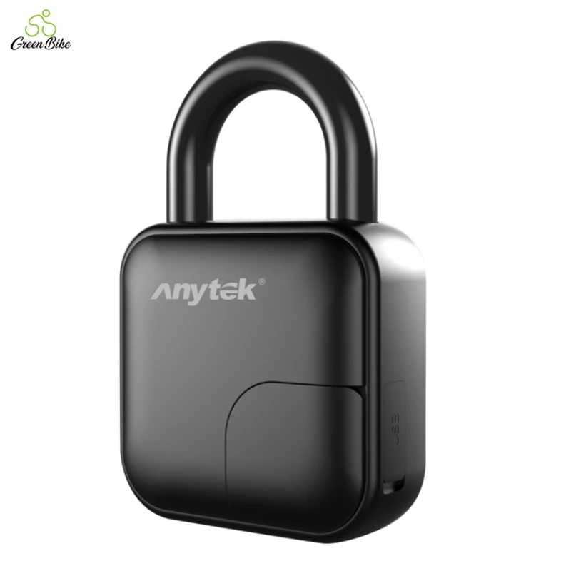 Водонепроницаемый замок для велосипеда, Умный Замок fahrradschloss с USB-зарядкой, L3, без ключа, с датчиком отпечатка пальца