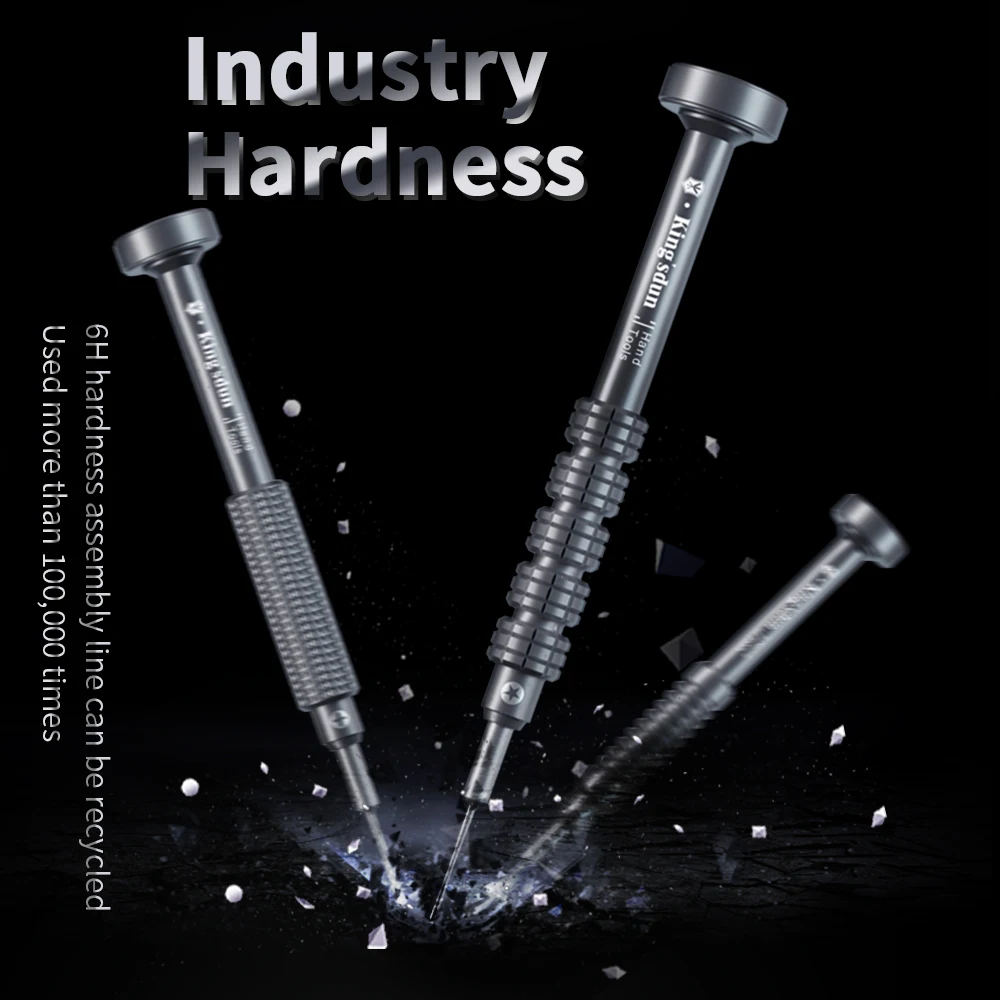 Kingsdun 5 In 1 High Quality Mini Screwdriver Set with Phillips Torx & Pentalobe Screwdriver for Mobile Phone Repairing