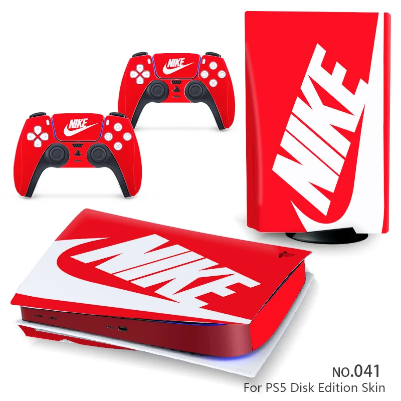 PS5 Game Console Sticker Film Protection Skin Controller Sticker for Sony PS5 Console and Controller