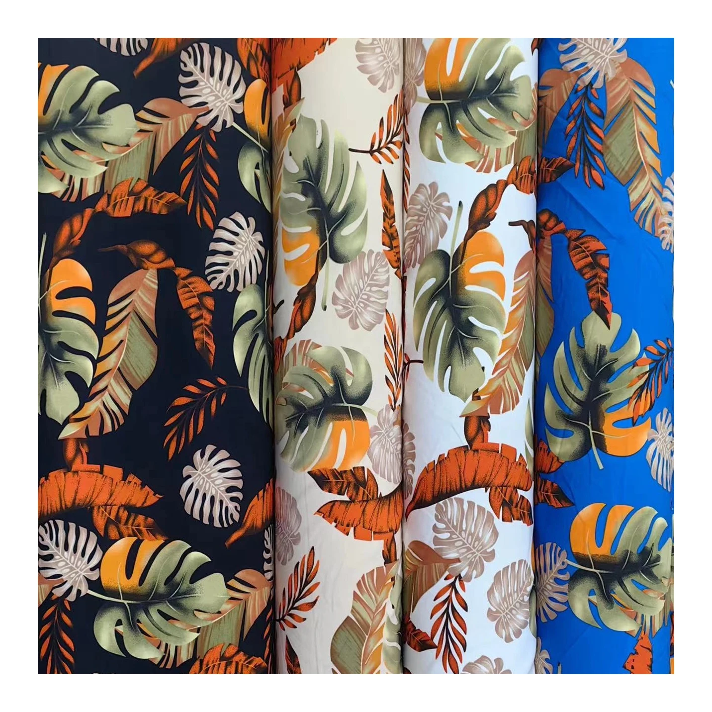 wholesale fabric of polyester stretch print flowers designs 97 polyester 3 spandex for dress