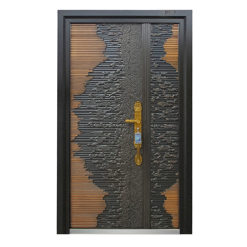 Luxurious Style High Quality Steel Cast Doors Competitive Price Hot Sale Bulletproof Safety Aluminum Doors for Villa