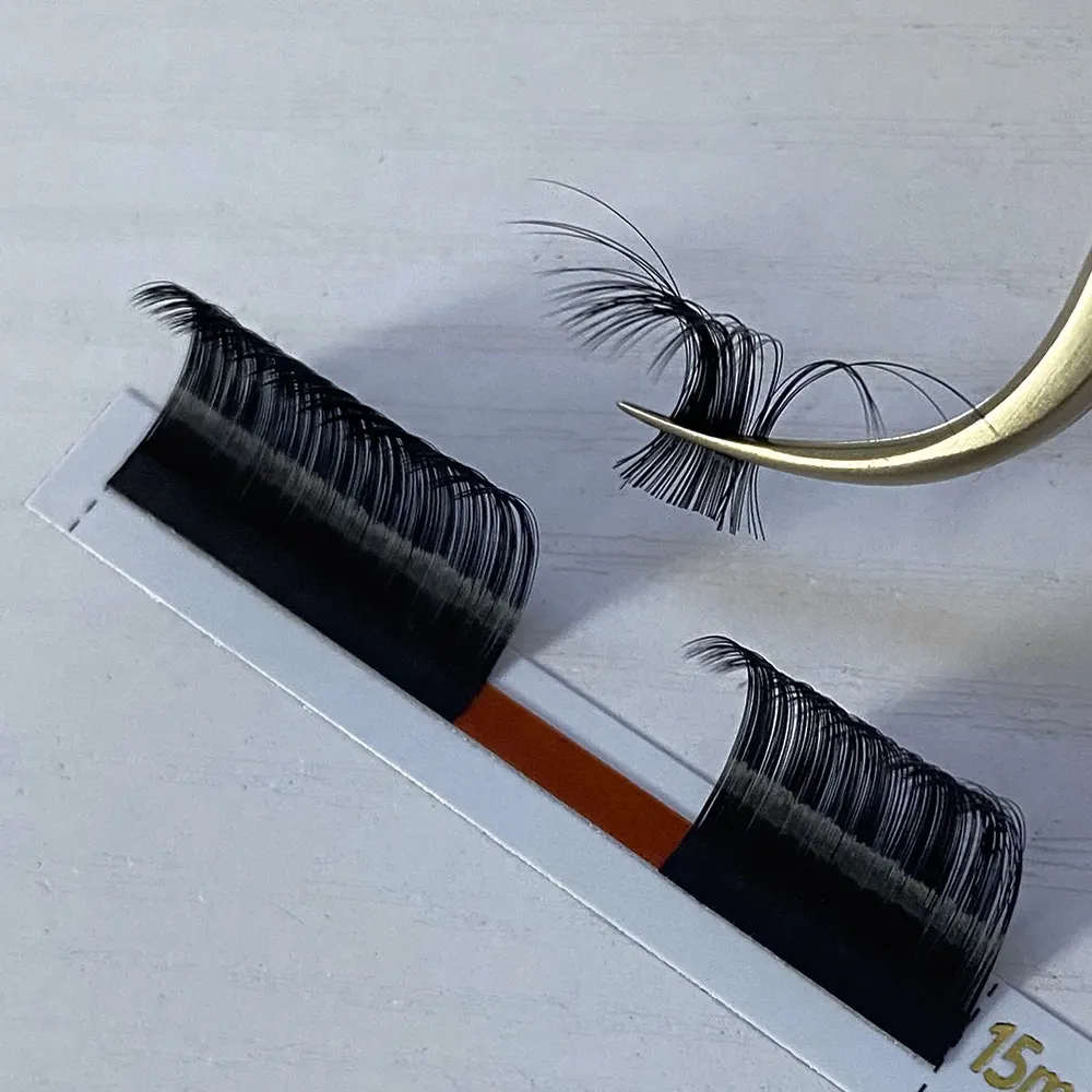 Private label 0.03 0.05 0.07 0.10 individual lashes 15mm 18mm 25mm lash trays wholesale c d cc dd cashmere eyelash extensions