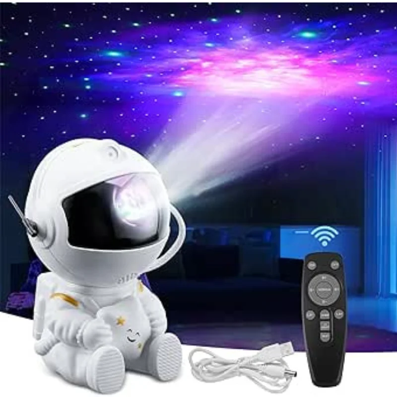Manufacturer Mini Astronaut Star Projector Nebula Night Light Led Projector Laser Galaxies Robot Projector With Remote Control