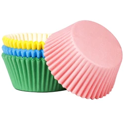 1000pcs Pack Muffin Cup Round 75 mm Cake Cup Small Cupcake Liner Colorful Baking Muffin Cup(50000pcs/carton)