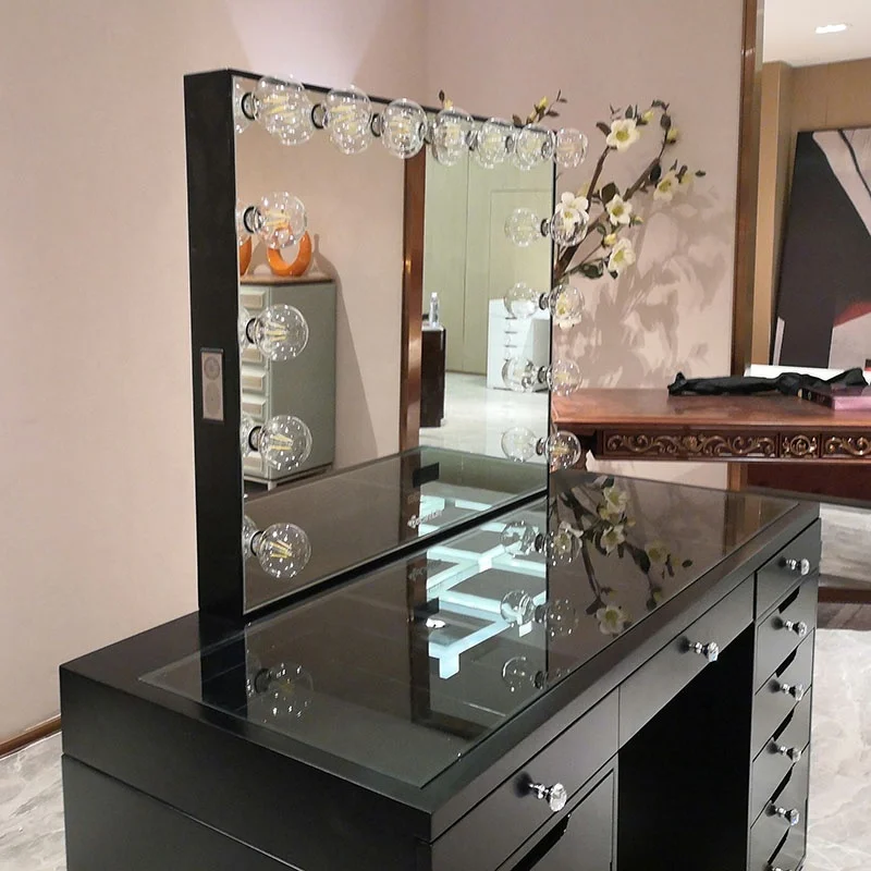 Docarelife Hot Selling Hollywood Makeup Vanity Dressers with Mirror Stock on California, USA
