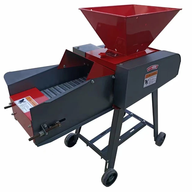 Silage Feed Making Grass Straw Silage Chopper Automatic Feeding Chaff Cutter Machine Silage Chopper For Sale