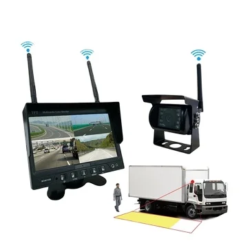 Беспроводная система 7 дюймов скрытый Hd монитор системы ночного видения парковочный комплект обратного хода вспомогательное решение