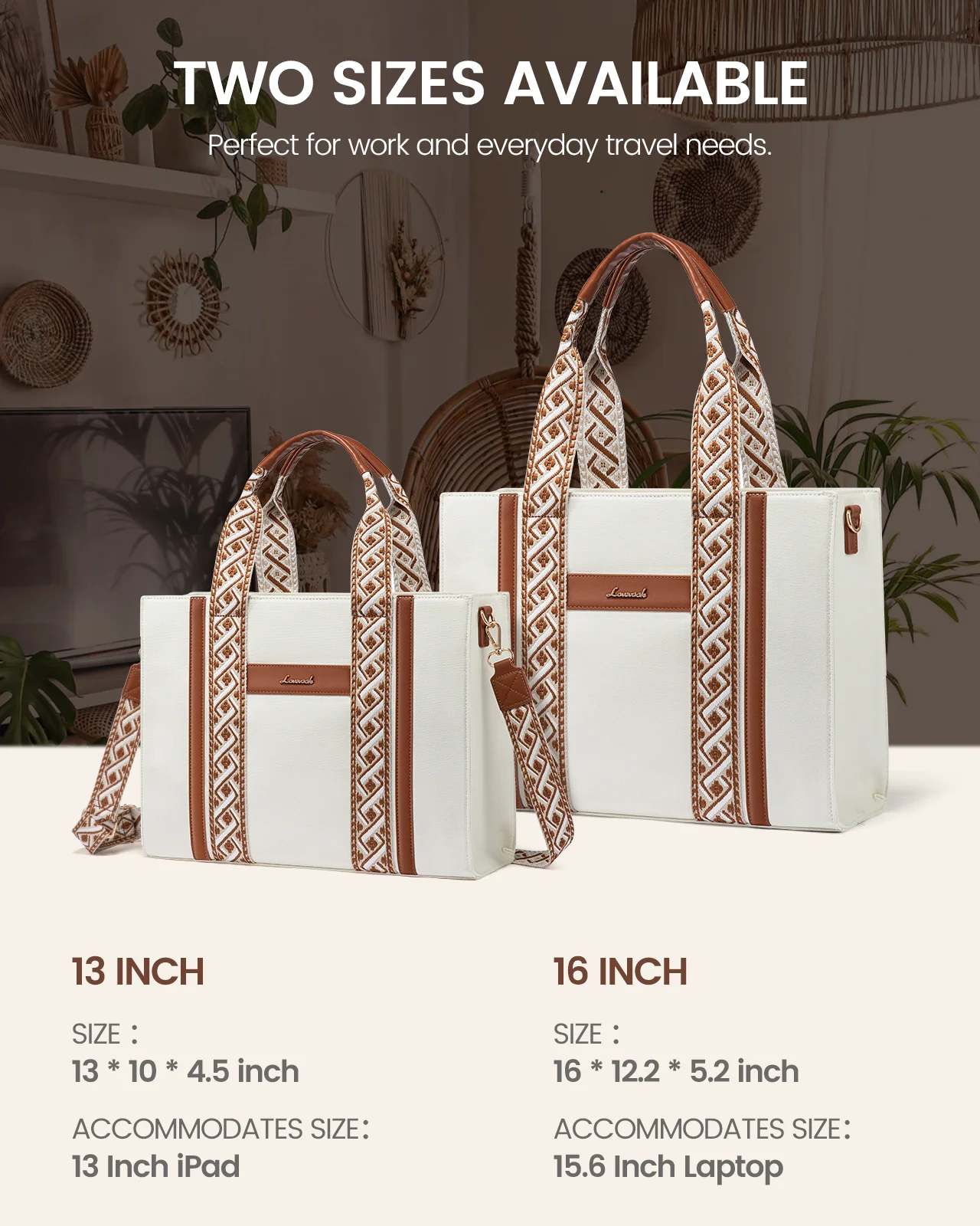 LOVEVOOK Boho Aztec Tote Bag Canvas Tote Purse and Handbags Satchel Shoulder Crossbody Bag Top Handle Fashion bags for Women