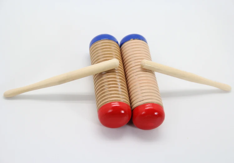 DF506C wooden guiro percussion instrument musical instrument for kids