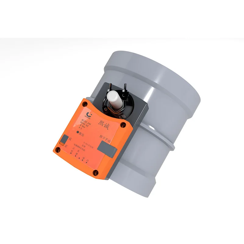 Pvc/pp Material Hvac Circular Air Duct Butterfly Baffle Regulating Valve For 16cm Electric Air Duct Exhaust Baffle