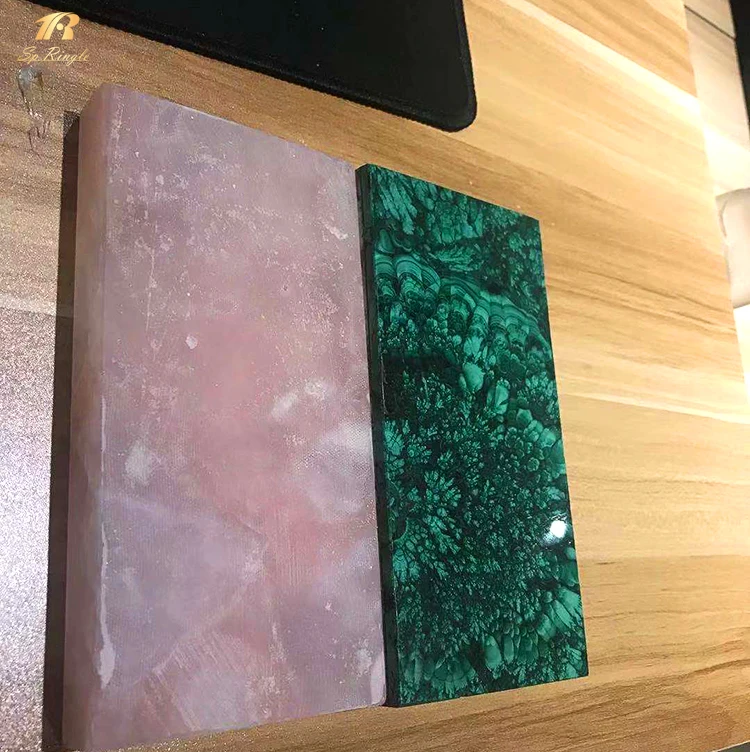 Полноразмерная лобби-палатка для гостиницы гостиной ванной комнаты Мраморная настенная плитка из натурального нефрита красного и розового