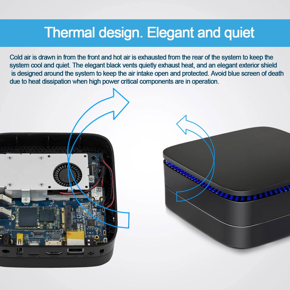 Soyeer New Arrival AK1 MINI PC J3455 N3350 DDR3 8G 4G 128G SSD Windows MINI computer For Digital Signage AK1H