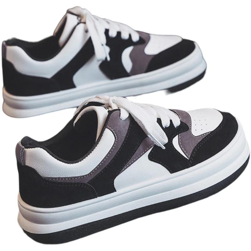 Wholesale Fashion Chunky Platform Designer Ladies Fashion Sneakers Comfortable Female Casual Shoes Walking Style Shoes For Women