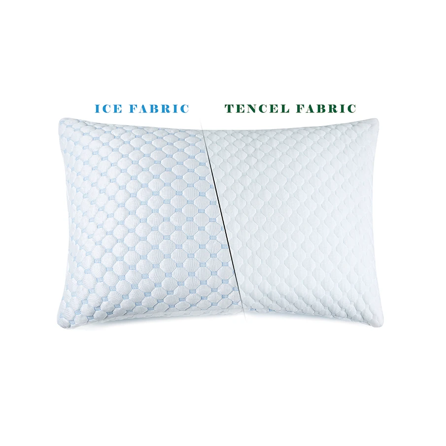 Cooling Bed Pillows for Sleeping, Best Quality Comfortable Cooling Gel Foam Memory Pillow