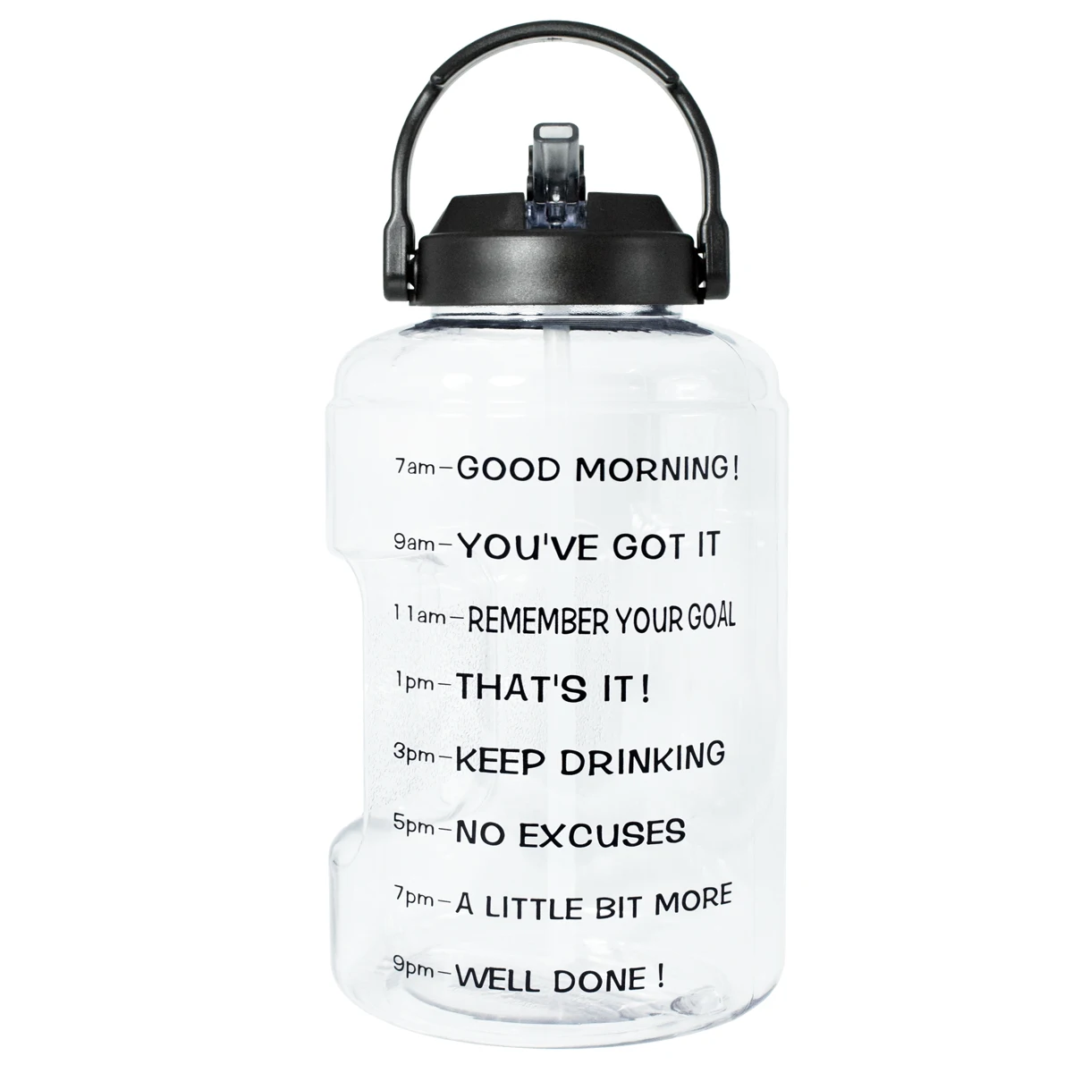 Quifit Customized BPA Free Reusable Clear Plastic Sports Drinking 3.78l Water Jug 3780ml PETG 1 Gallon Water Bottles With Straw