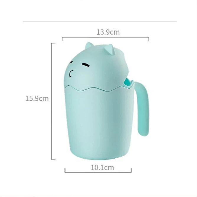 Baby shampoo rinse cup Shower shower shampoo cup