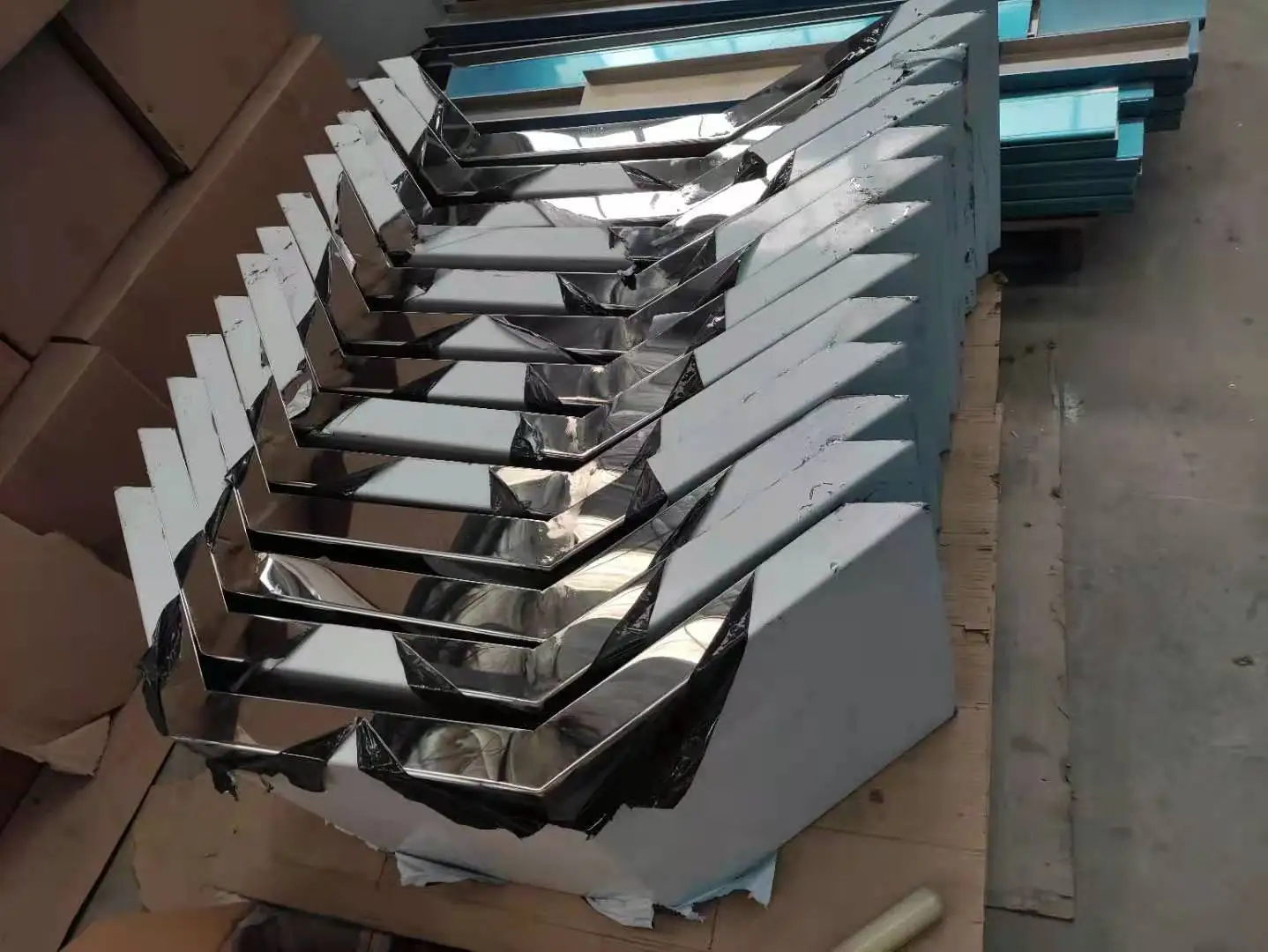 Aluminum Flat Trailer Mudguards Mud Guards