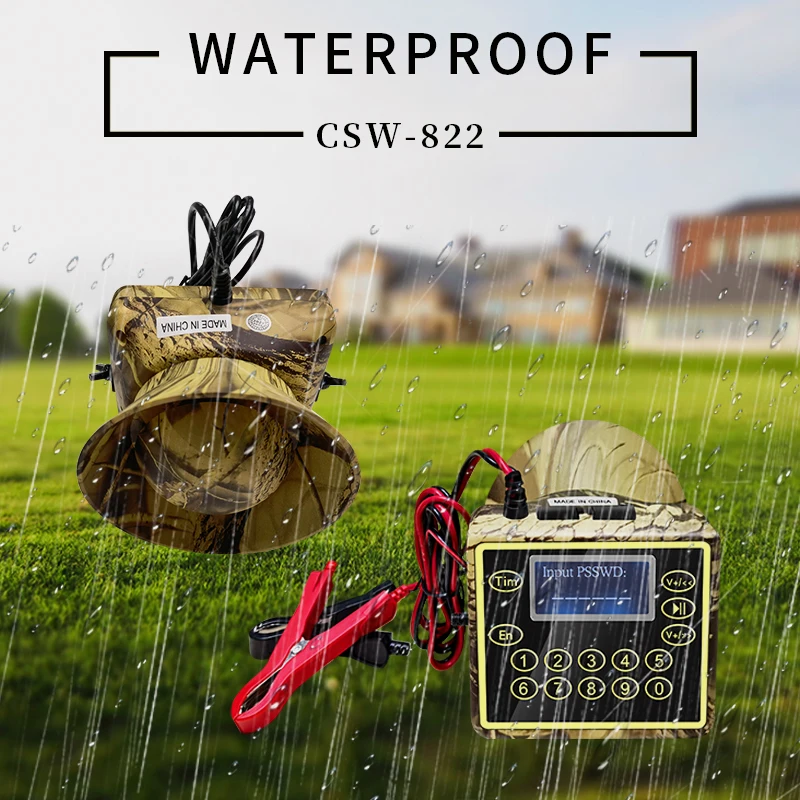 Hot Selling High Quality Sand Proof Duck Decoys Goose Decoys Digital Electronic Bird Caller Animal Hunting Device