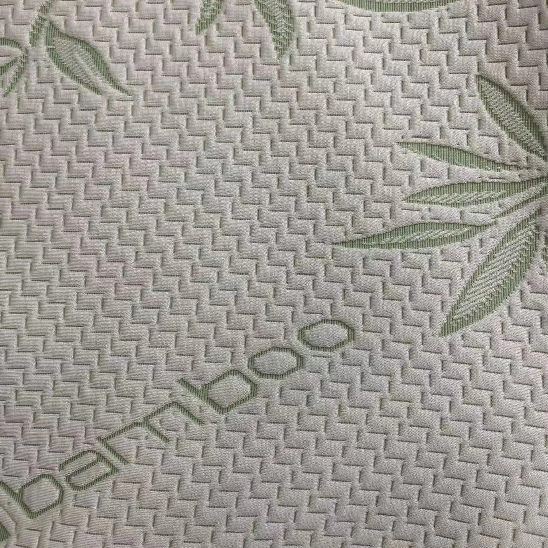 High quality yarn dyed bamboo jacquard knitting fabric for mattress and pillow