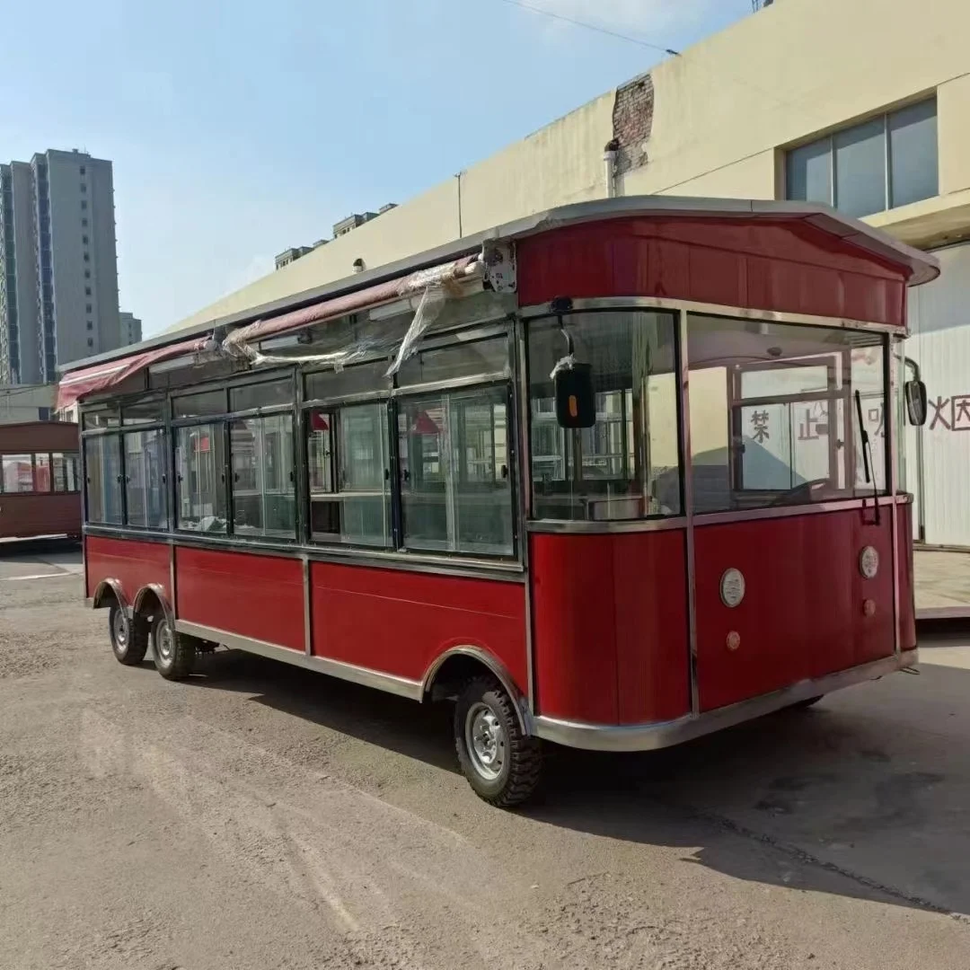 Electric Three-wheeled Dining Car Multi-functional Stall Outdoor Beverage Dining Car Can Be Customized Mobile Food Truck