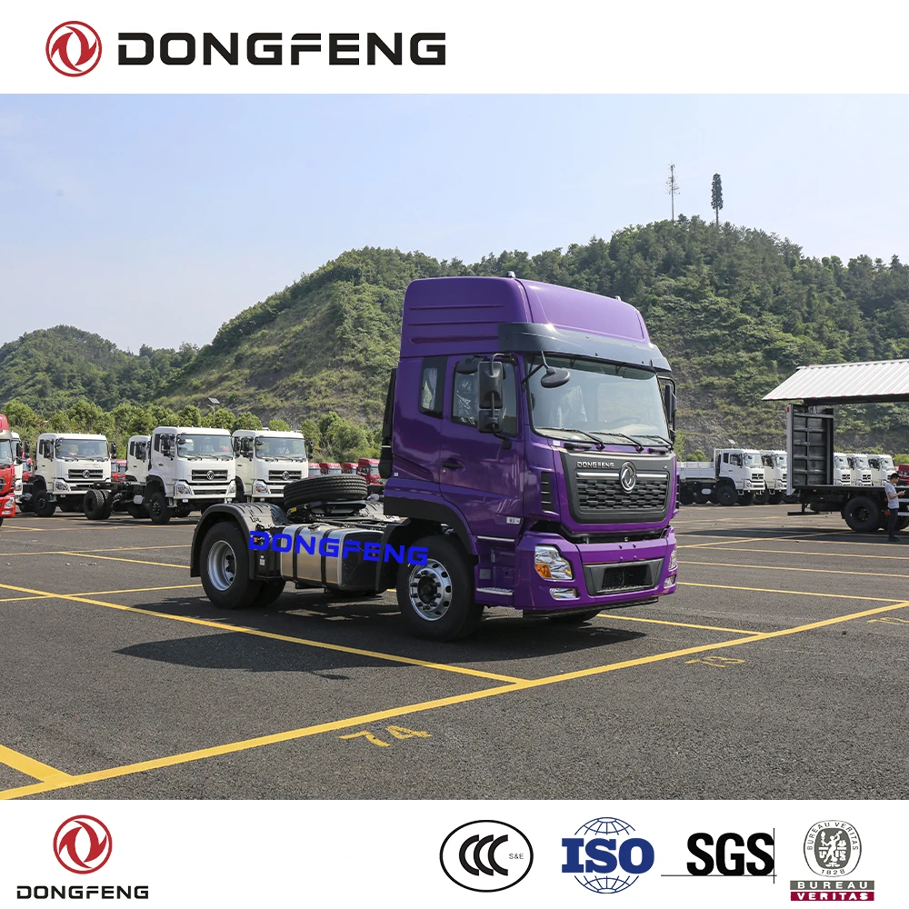Dongfeng 4x2 LHD с 450 HP E2 двигатель хорошим обслуживанием бренд 14 смены редуктор g.c.w 50 тонн дизайн