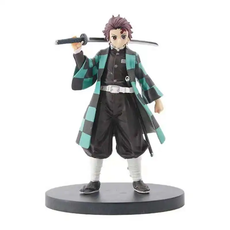  Лидер продаж на Amazon экшн-фигурки из аниме «Kimetsu No Yaiba» рассекающий демонов ПВХ модель игрушка камадо незуко