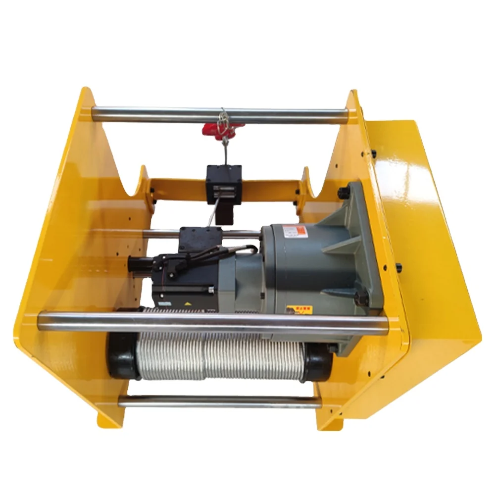 Servo motor winch fixed rope reciprocating wire rod guide rope small industrial winch programmable intelligent control winch