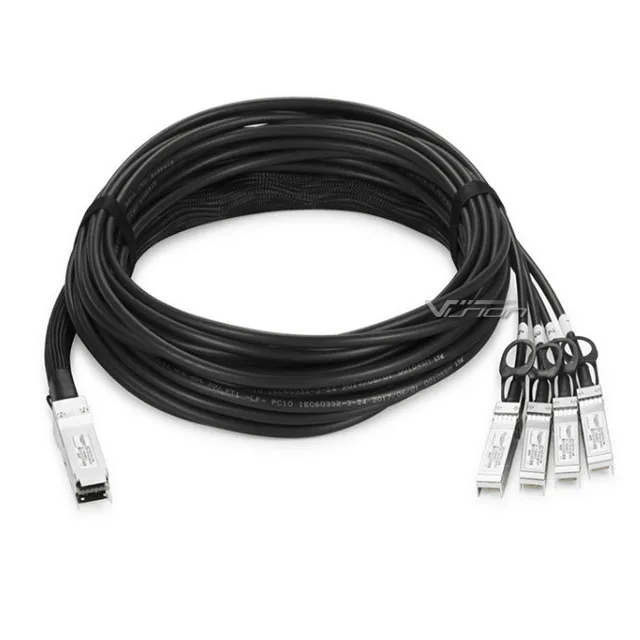2 м QSFP-4SFP25G-CU2M Cisc0 совместимый 100G QSFP28 до 4x25G SFP28 кабель