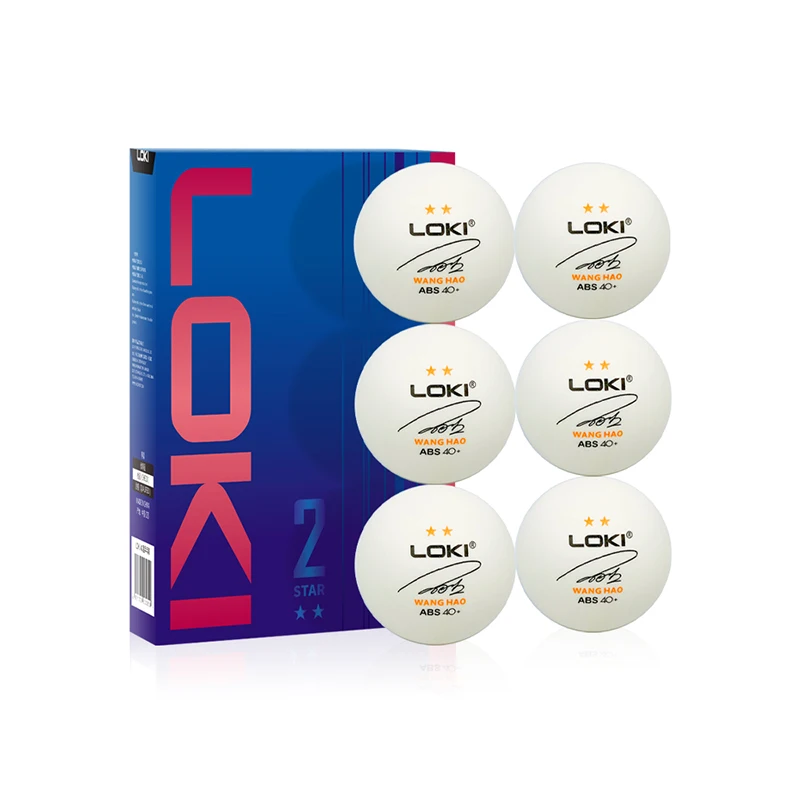 Мяч для настольного тенниса LOKI SW350 из АБС-пластика, мяч для пинг-понга 3 звезды, оптом