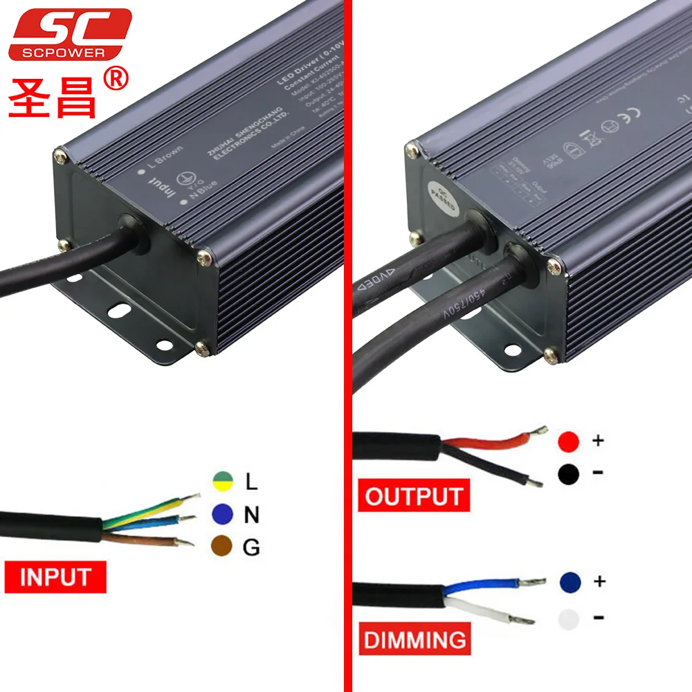 80V 150V DC 100W Dimmable Constant Current 700mA 100V DC Output LED Driver