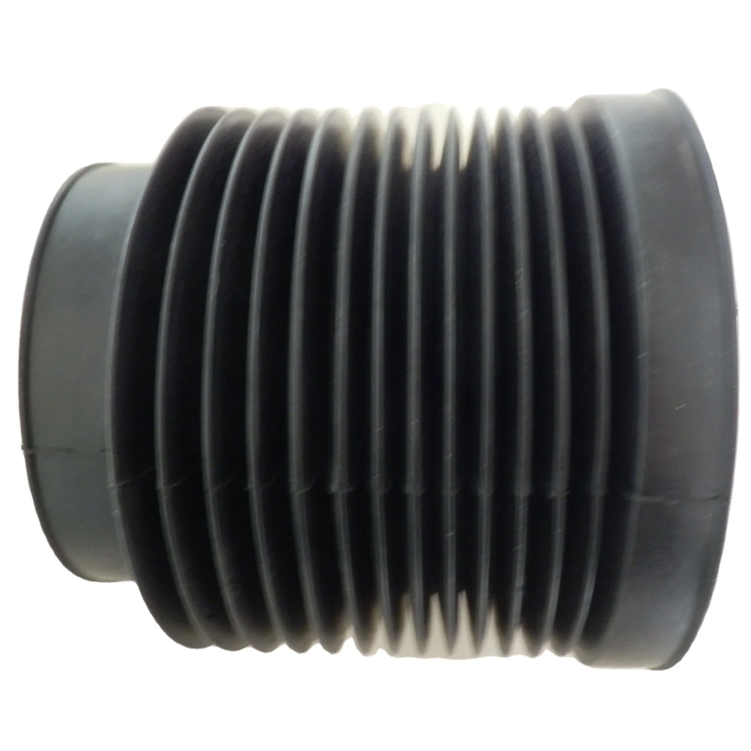 Flexible Hydraulic Cylinder Protection Dustproof Circular Bellow Covers with PVC flange