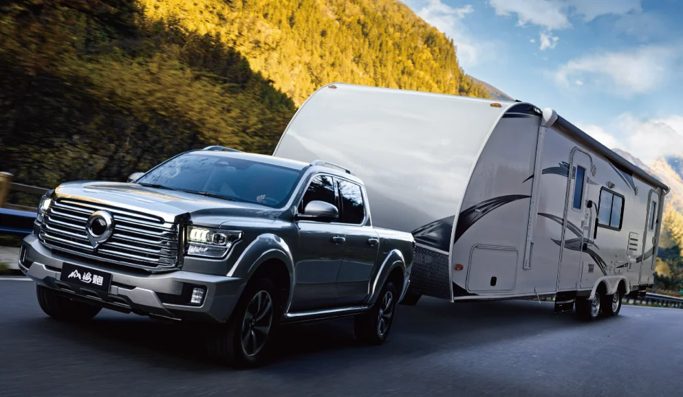 Chinese Pickup Trucks Great Wall Poer Changcheng Pao  2023 2.0T 4WD 380KM Gasoline Pickup Car New Energy Vehicles