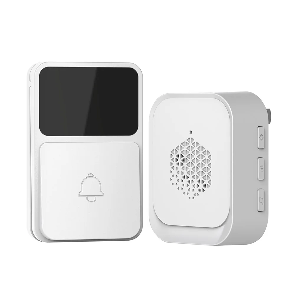 Ip44 Waterproof Long Range Ring Dorr Bell Eu Au Us Plug 38 Ring Battery Wireless Doorbell