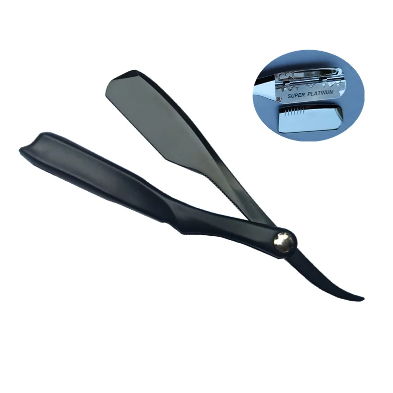 Мужская Парикмахерская бритва в японском стиле с полулезвиями