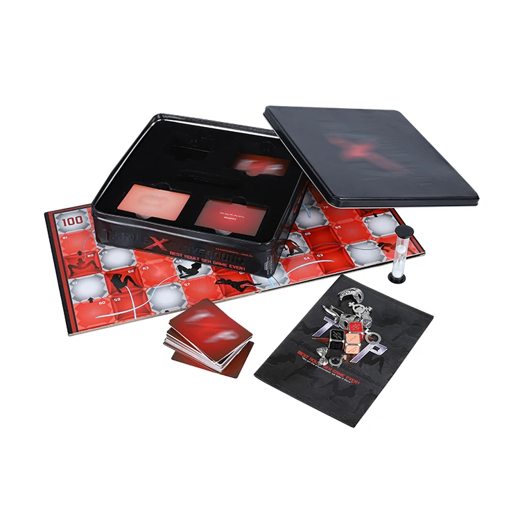 Factory Custom Bedroom Intimacy Adult Party Dice Sex Toys Couples Games Drinking Card Board Game For Couples