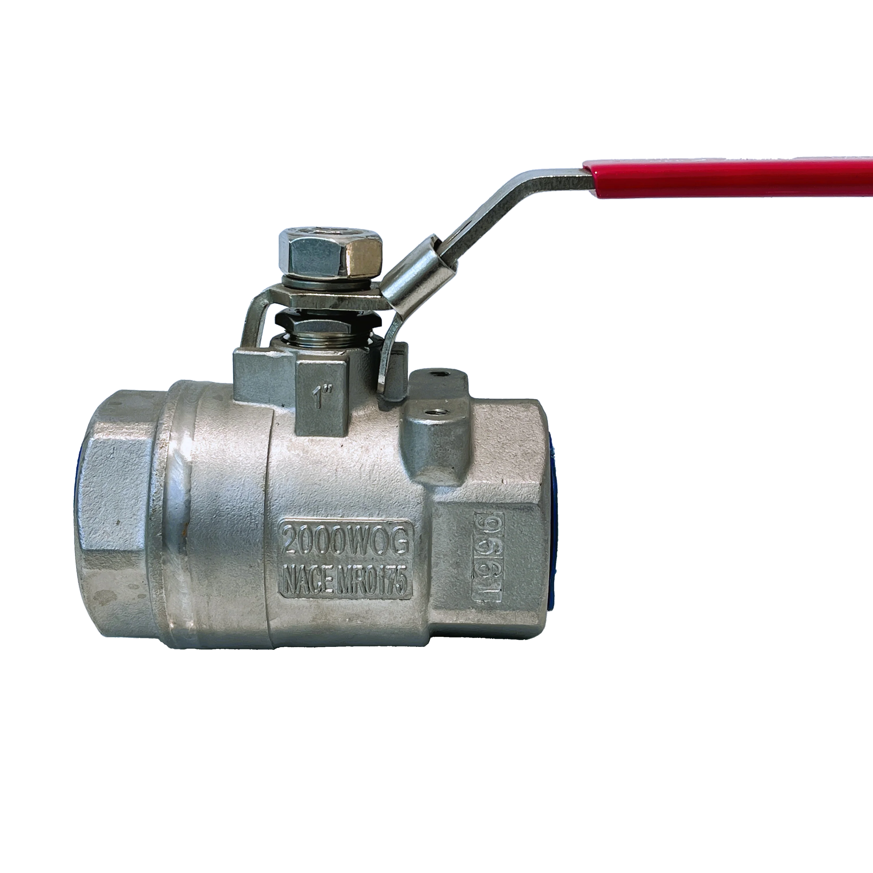 2 шт. резьбовой конец из нержавеющей стали полный порт 2000PSI шаровые клапаны