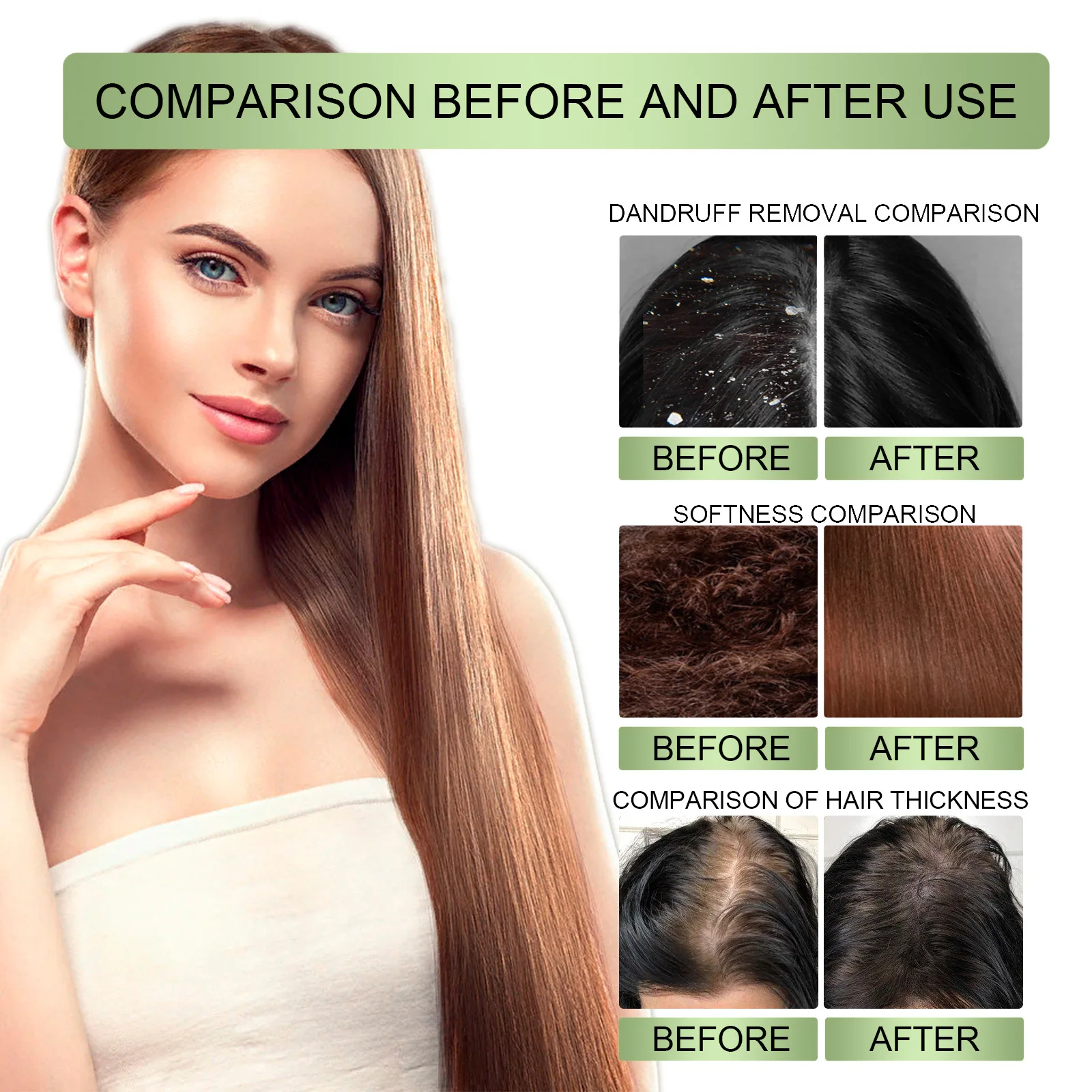 Natural herbal hair care dense hair oil anti-defoliation clean scalp hair care oil wholesale price 100ml